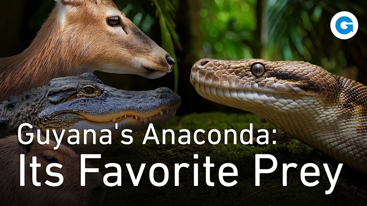 Tracking the Giant Anaconda and its WILDEST Cohabitors | Guyana Documentary