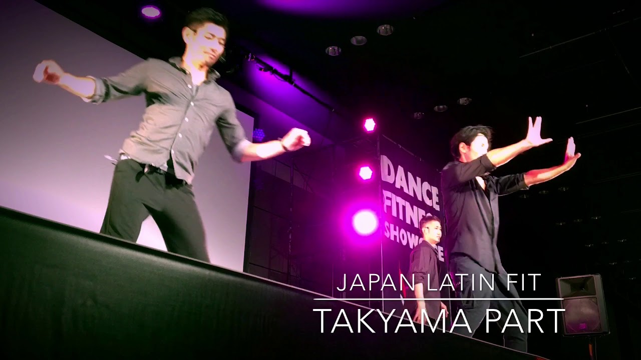 2017.10.29 JAPAN FIT 2017 Latin class 高山part 関川×藤野×高山