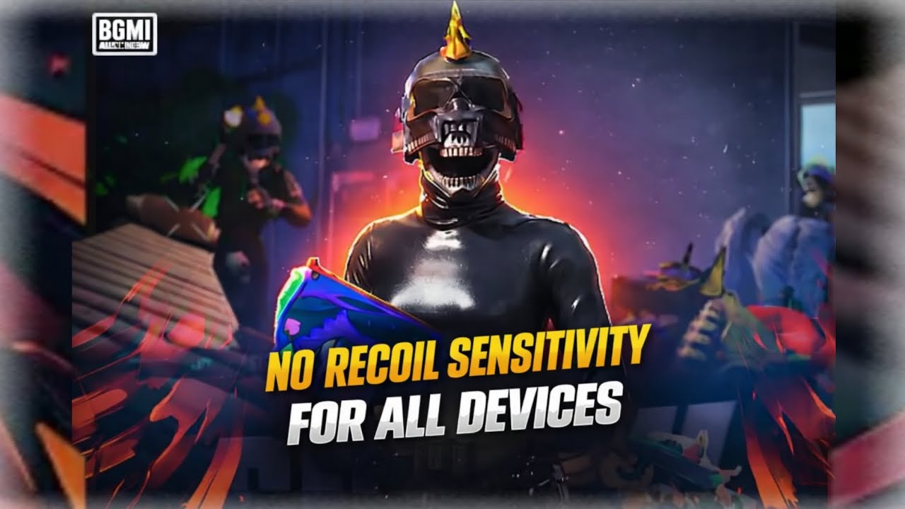 BGMI 4.3 Update Zero Recoil Sensitivity 😱🔥 | Best Sensitivity For All Devices ( Gyroscope )