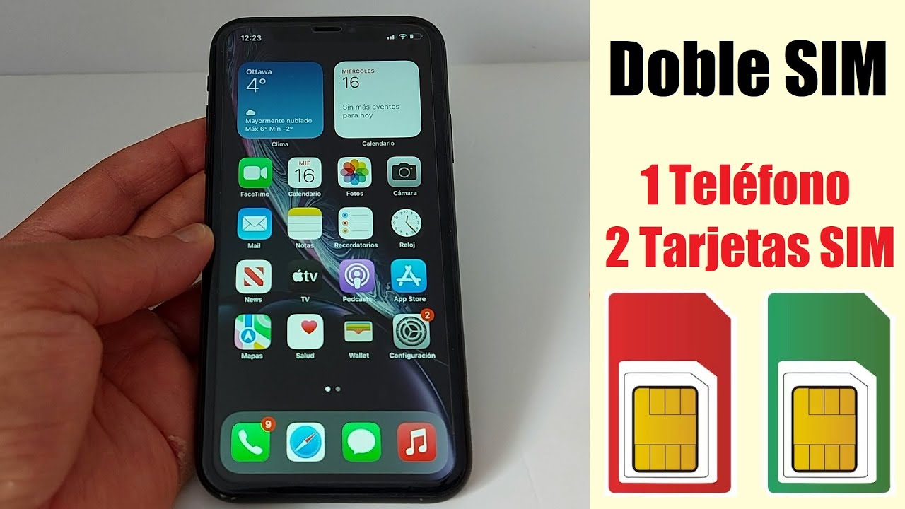 &iquest;C&oacute;mo funciona un tel&eacute;fono con dual SIM?
