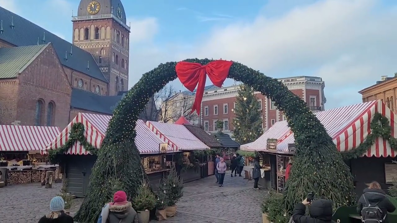 Старая Рига ( Латвия ). 2.12.2024. Old Riga ( Latvia ).
