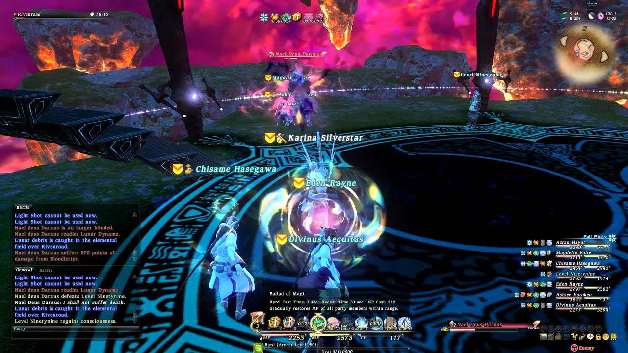 FFXIV Patch 1.23 Company Quest - To Kill a Raven (Gridania Final Battle)