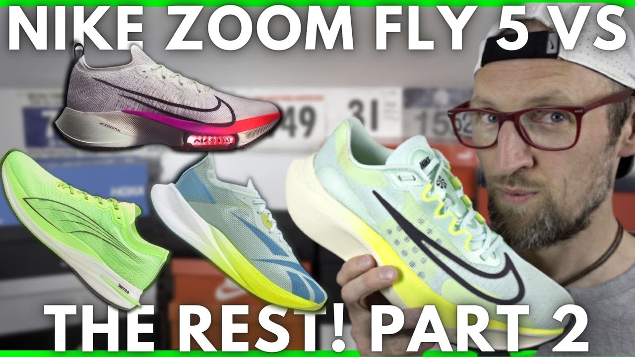 NIKE ZOOM FLY 5 VS THE REST | TEMPO NEXT%, FLOATRIDE ENERGY X, PUMA DEVIATE NITRO & HOKA ROCKET X