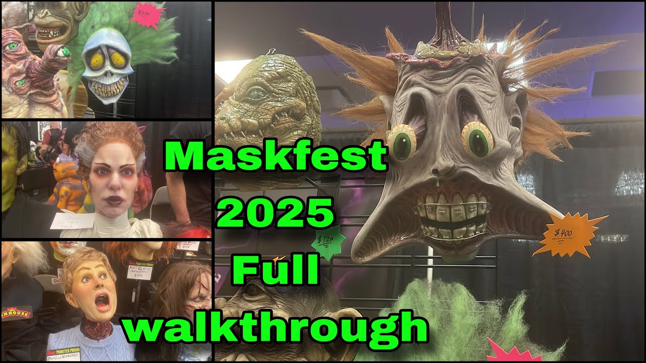Maskfest 2025 Cincinnati Ohio #halloweenlife #horrorhound #fypage 