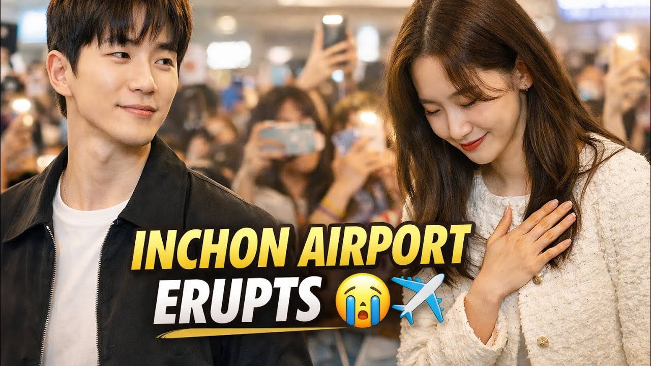 Lee Junho & Yoona’s SHOCKING Return to Korea 😭✈️ Incheon Airport ERUPTS After Bangkok Fan Meeting