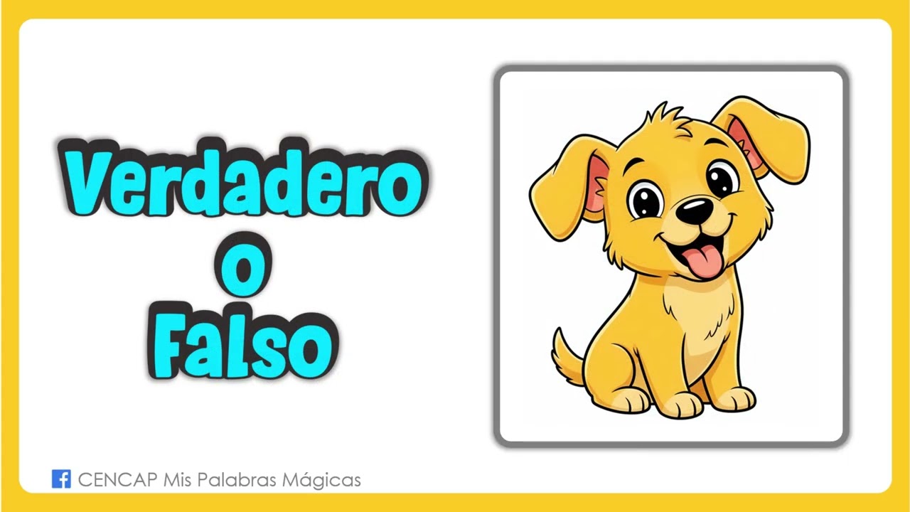 VERDADERO O FALSO #terapiadelenguaje #atencion #estimulacioncognitiva #educacionespecial