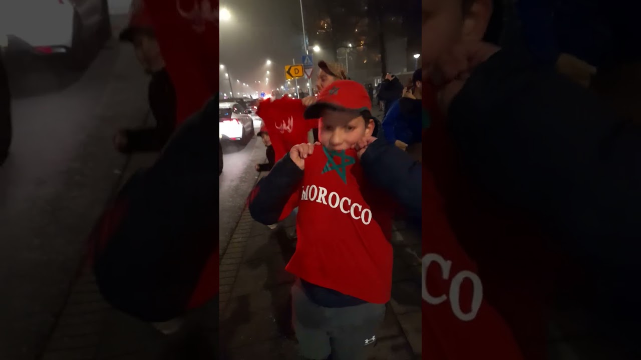Morocco crazy celibatair against Portugal history for Arab and Afrikan nation amsterdam