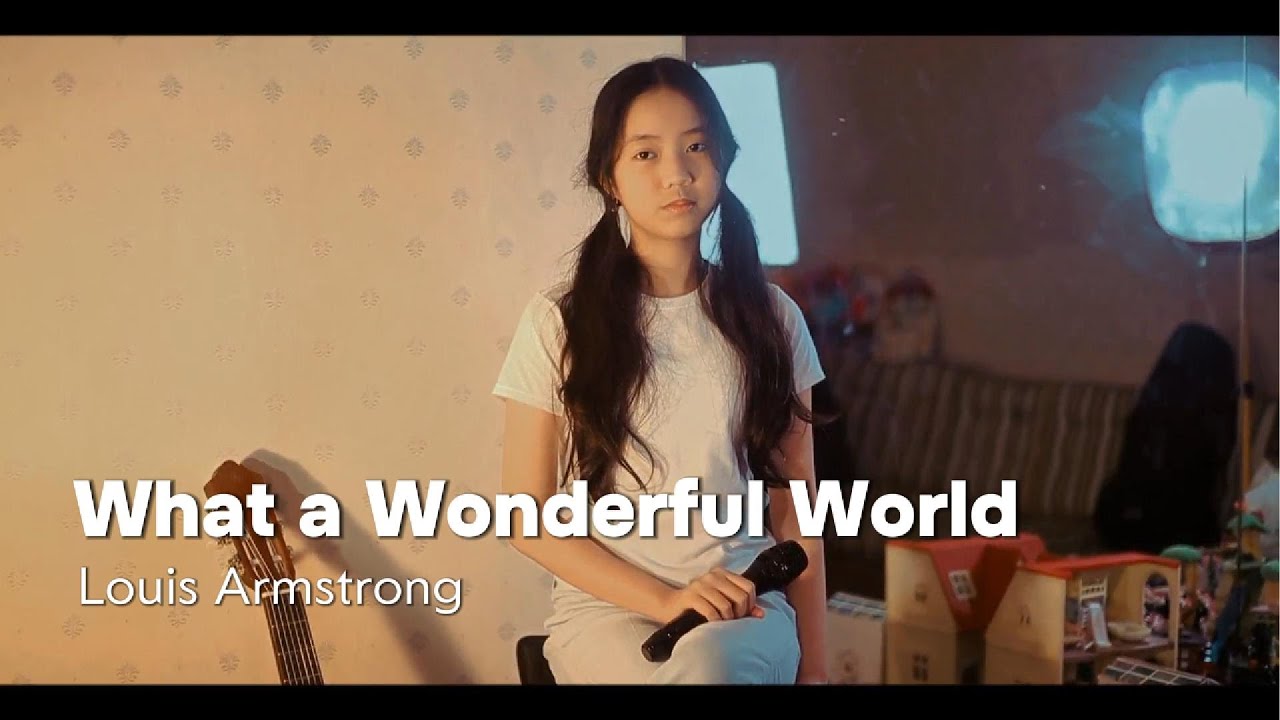What A Wonderful World - Louis Armstrong  (Cover by Kelly Faye)