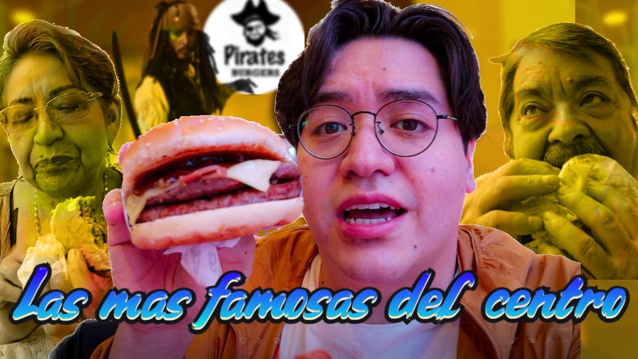 Las HAMBURGUESAS MAS FAMOSAS del Centro Histórico de la CDMX ft@Don Álvaro @Los Consejos de la Jefa