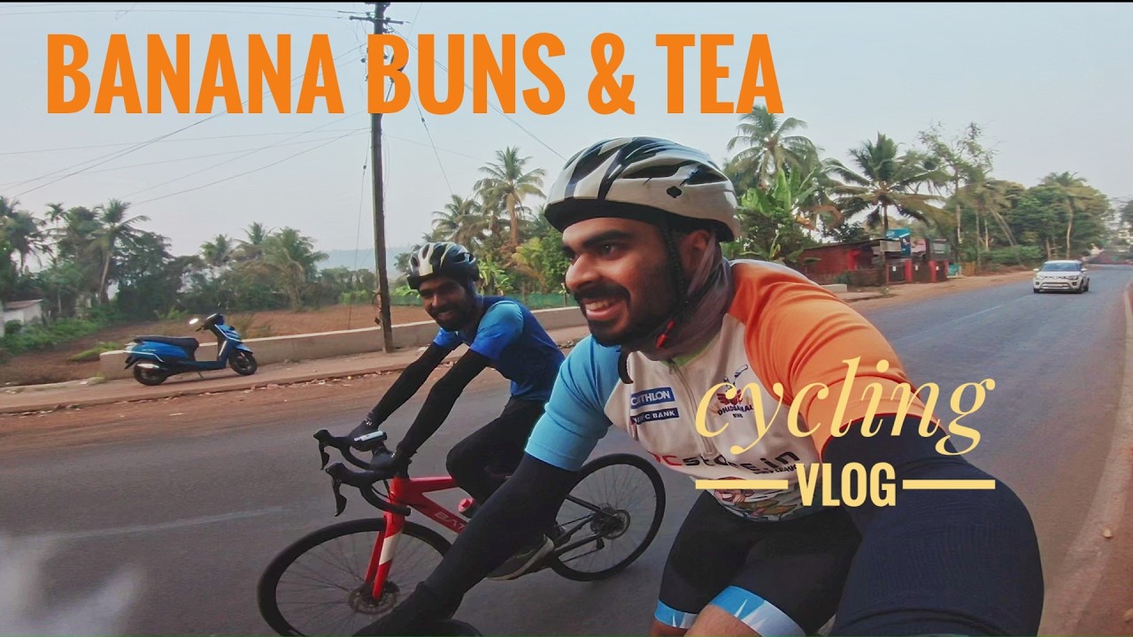 Cycling Vlog | Early Morning Ride For Banana Buns & Tea