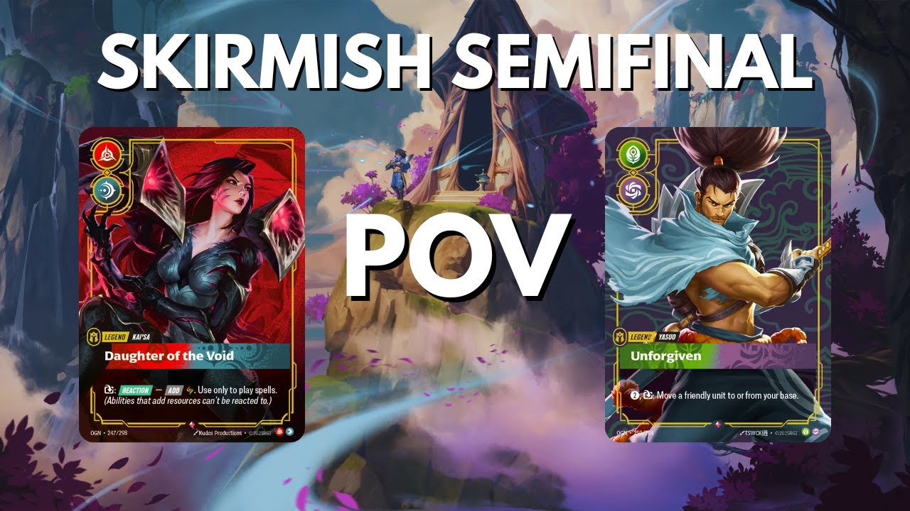 POV Skirmish Semifinal: Kai'sa vs Yasuo Full Match