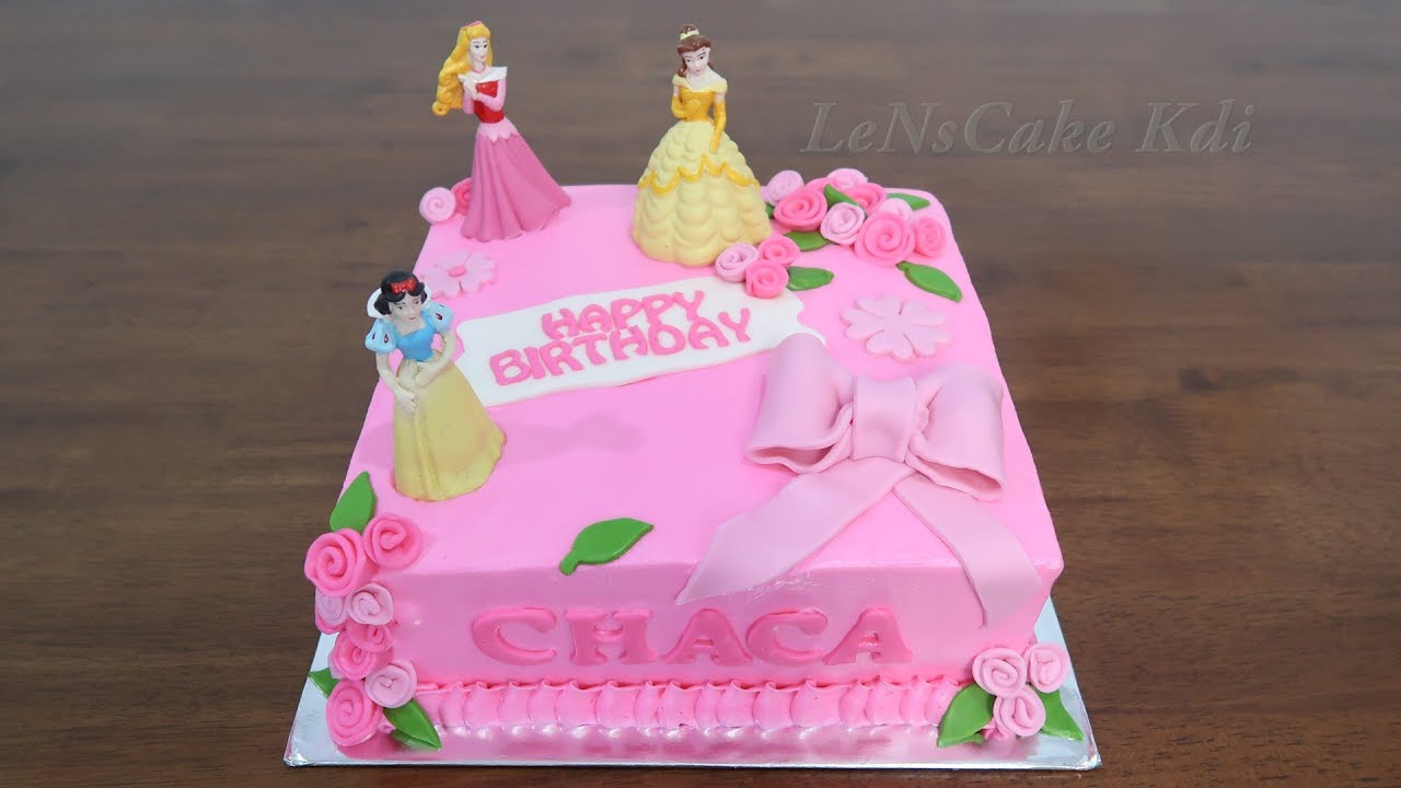 Kue Ulang Tahun Anak Perempuan Terbaru 👸 Kue Ultah Karakter Princes Disney