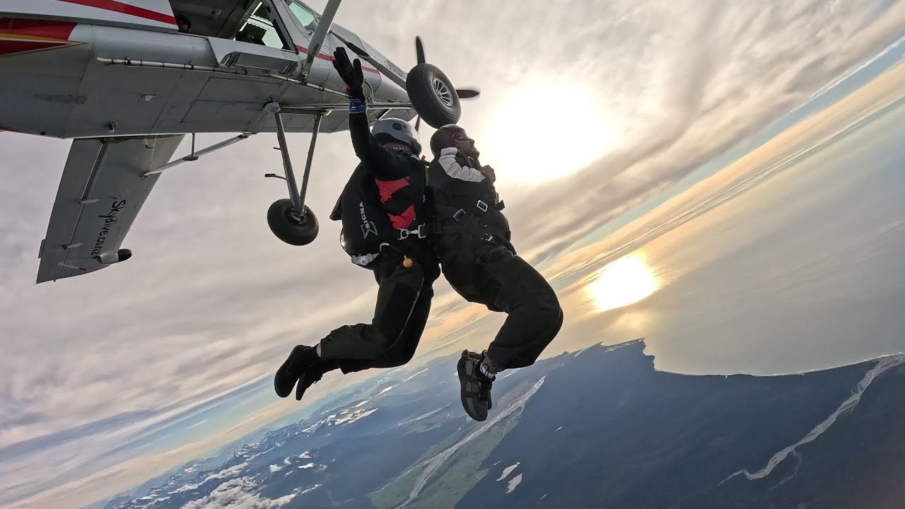 Anup X Skydive (Full Video) - Frank Joseph Glacier, New Zealand 