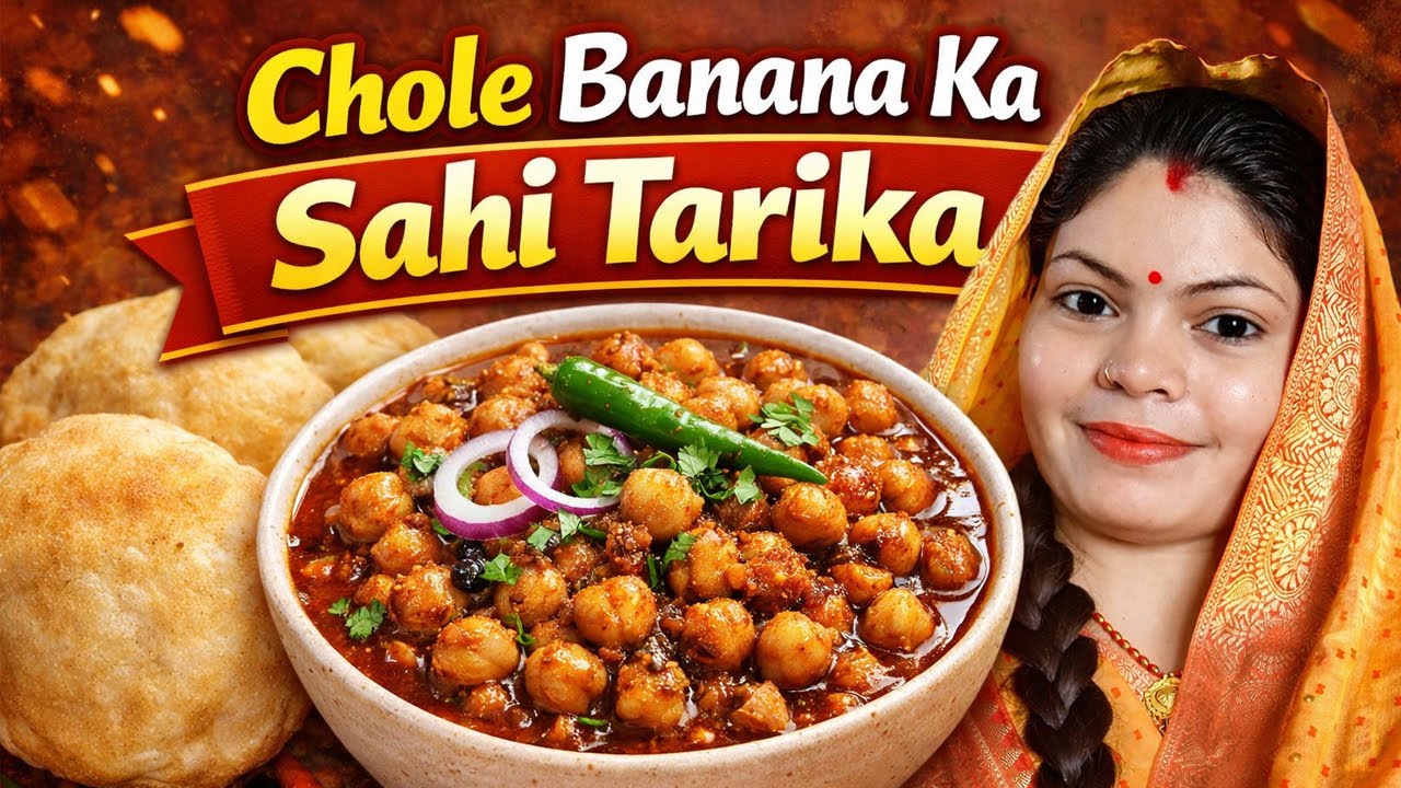 Chole Banana Ka Sahi Tarika 😋 | Dhaba Style Punjabi Chole Recipe