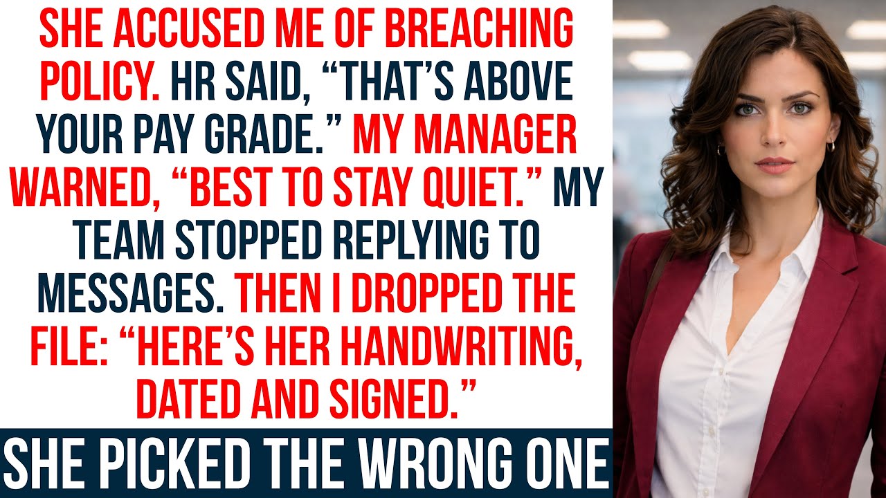 She Claimed I Breached Protocol—So I Gave Her Notes to the Inspector