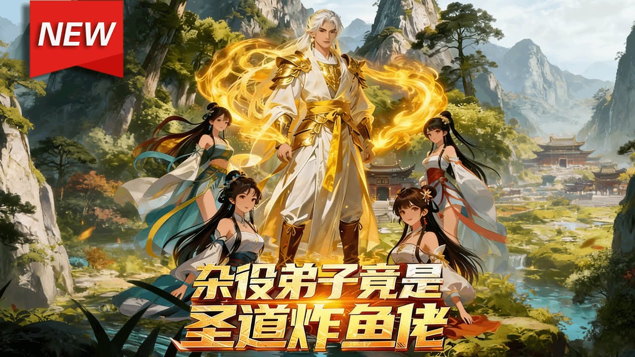 MULTISUB📢新番上线《杂役弟子竟是圣道炸鱼佬》第1~60集丨林宸穿越异界，被“废柴逆袭系统”系统绑定，任务是让他当个杂役弟子！面对侮辱性任务和雷劈威胁，被迫踏上“装废柴”的逆袭之路！#破晓动漫社