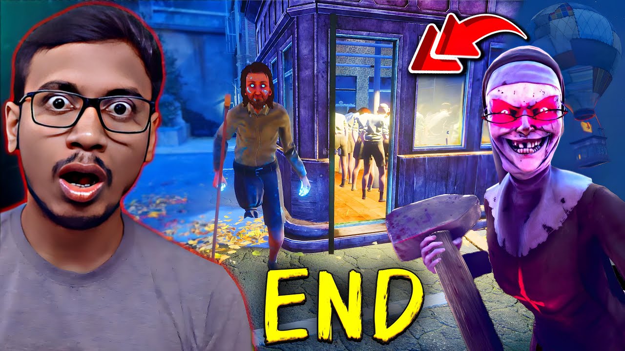 Evil Nun The Broken Mask | Balloon Escape Ending | in Telugu