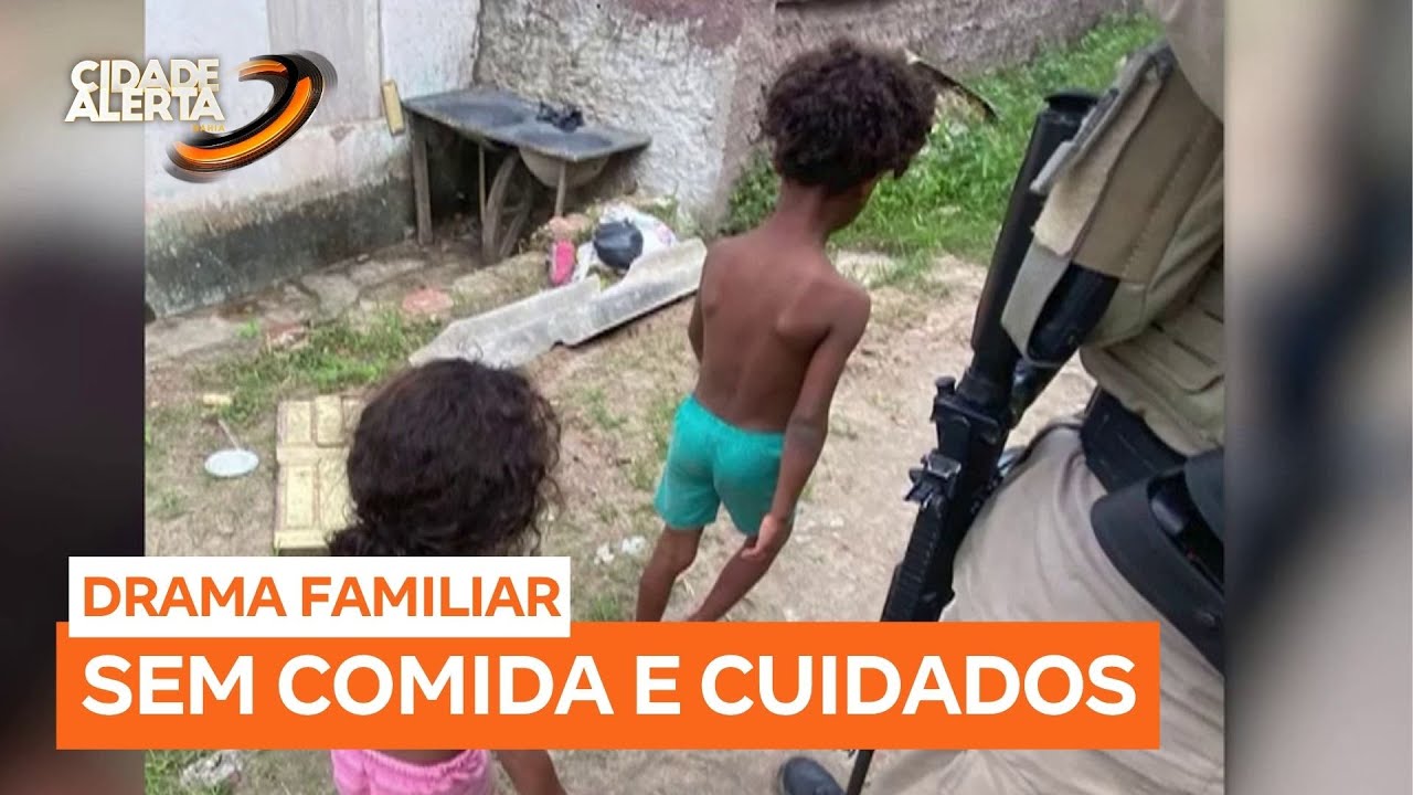 Crianças em situação insalubre são resgatadas em Camaçari (BA)