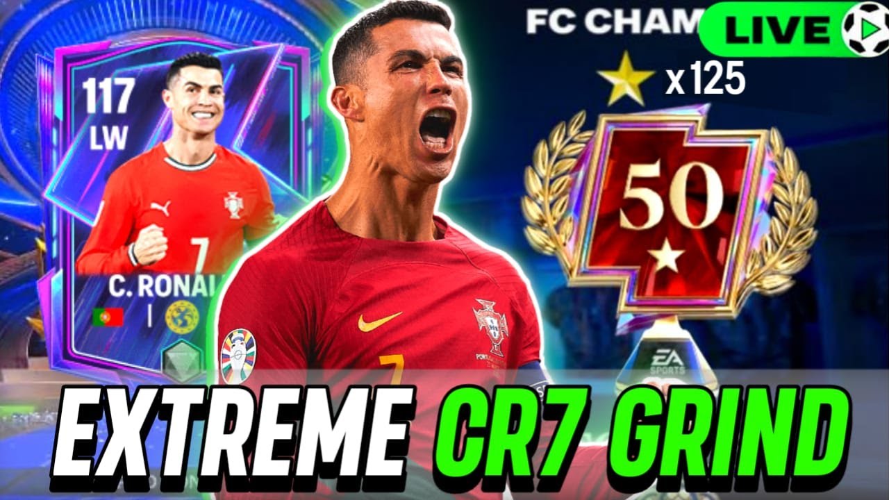 FLASHBACK CR7 REVIEW 😈I LIVE 🔴 FC MOBILE