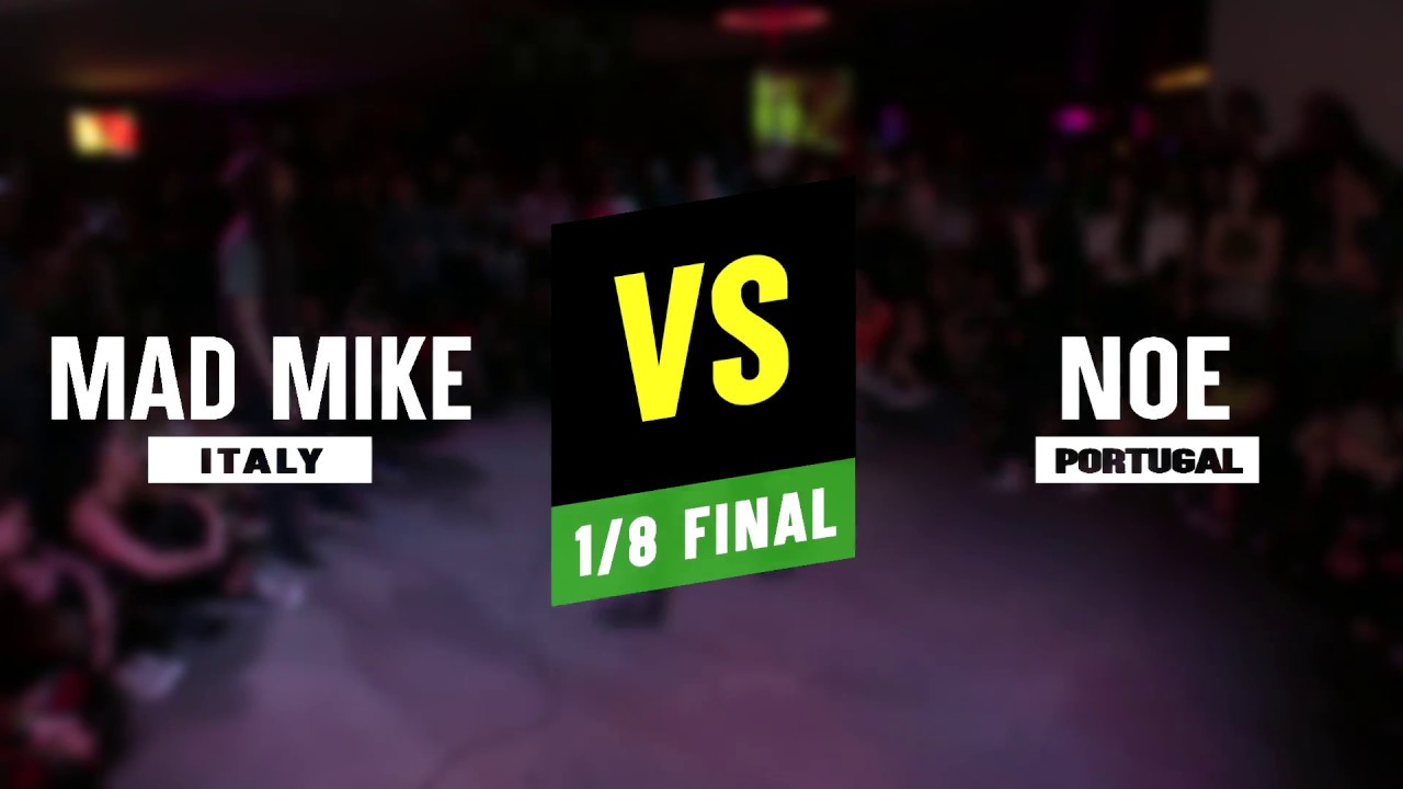 DHI EUROPE - 1vs1 dancehall 1/8 - MAD MIKE (Italy) vs NOE (Spain)