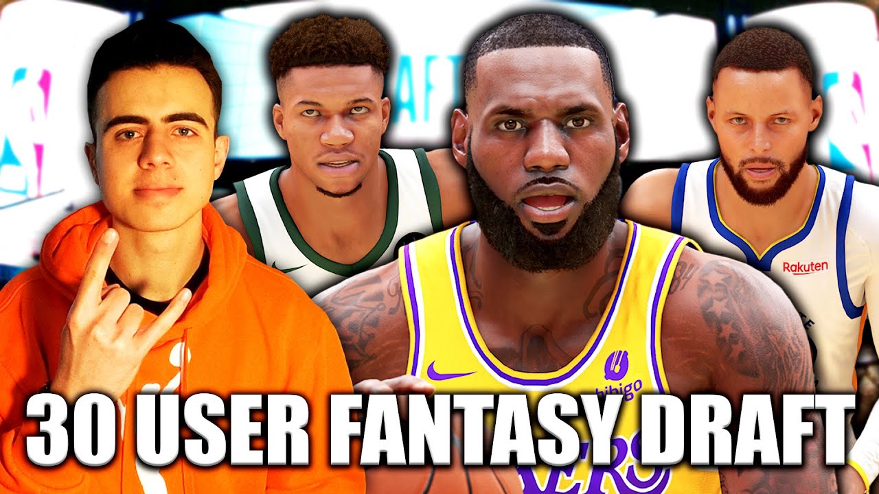 30 USER 2K24 FANTASY DRAFT MONEY LEAGUE!
