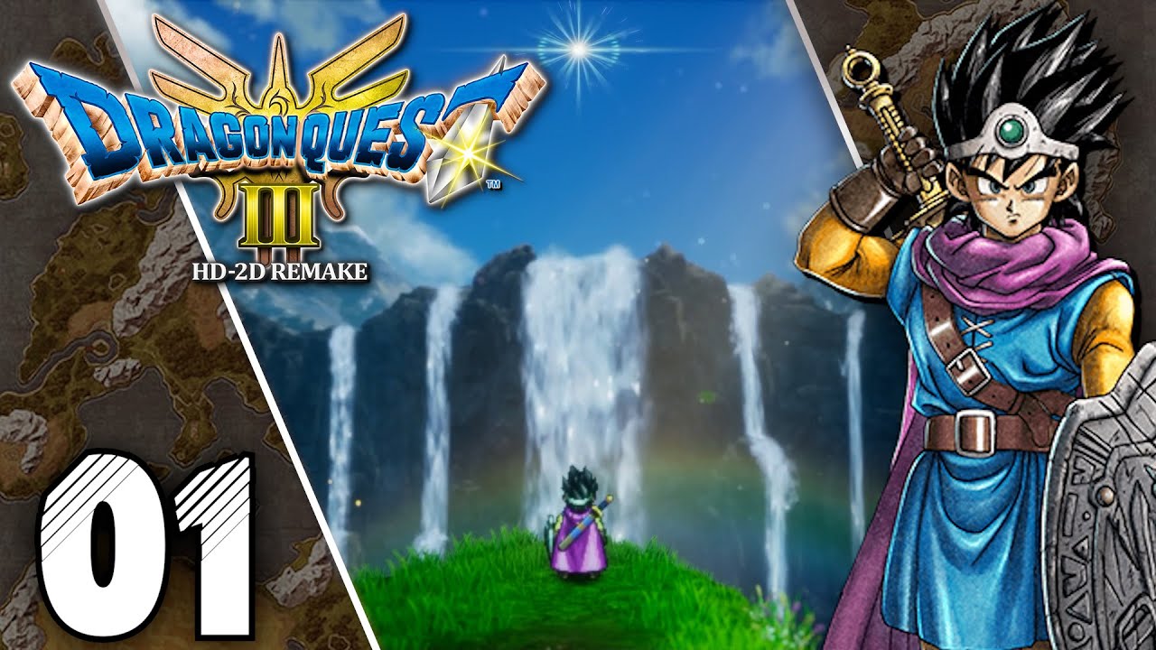 Dragon Quest III HD-2D Remake Playthrough Pt.1 | My First Time Playing DQ3!