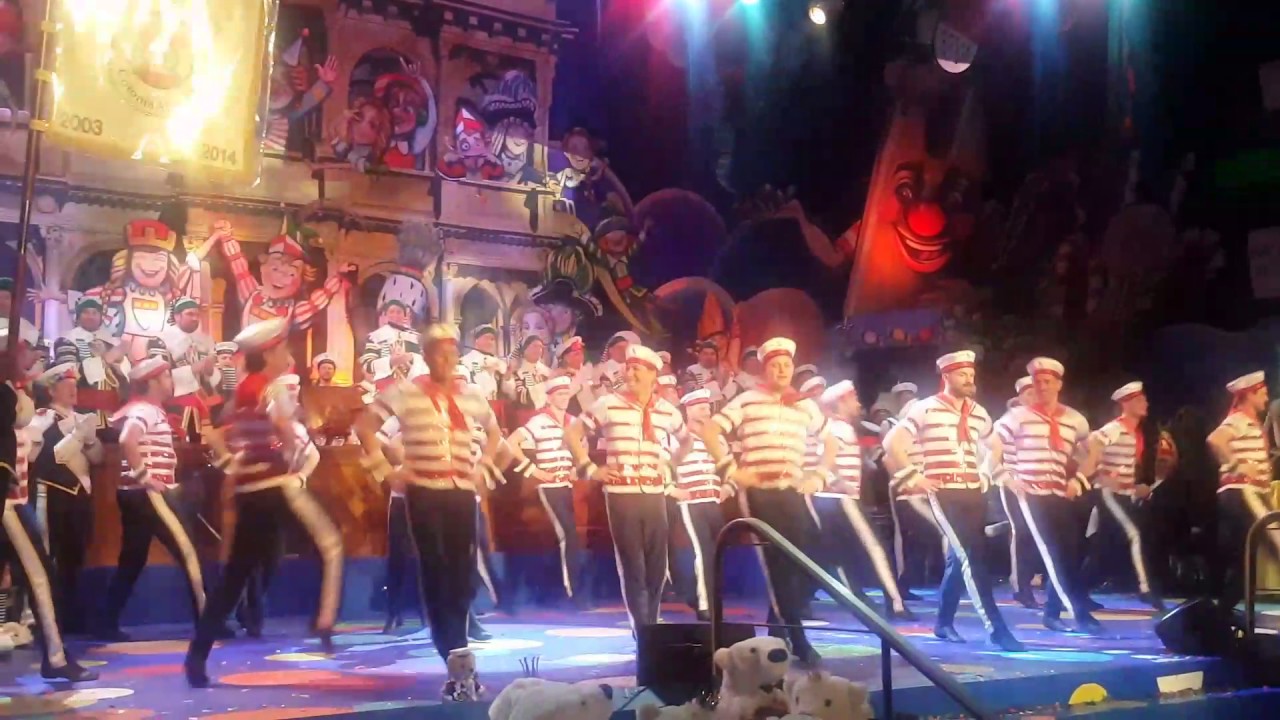 Letzter Sitzungsauftritt 2017 Tanzkorps StattGarde Colonia Ahoj