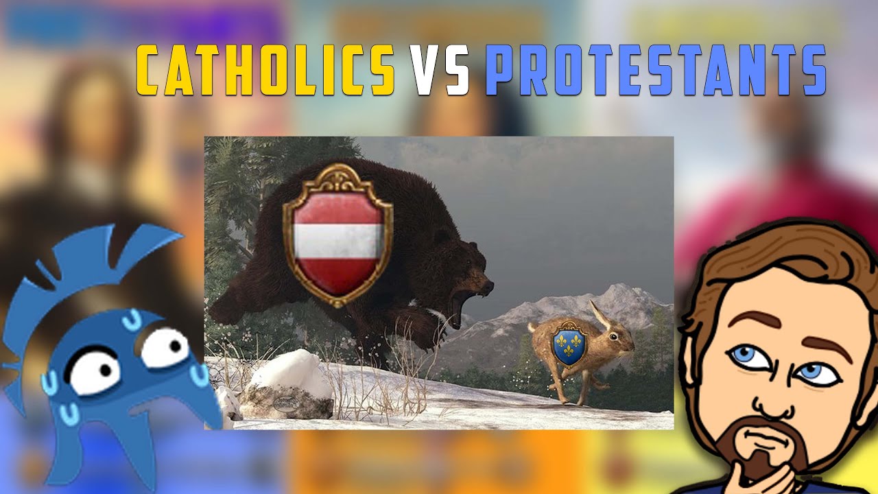 [EU4]Protestants vs Catholics - PvP Religious Wars/RadioRes,Niedźwiedź, Lookas,ZnajomyKr&oacute;lika, Repus