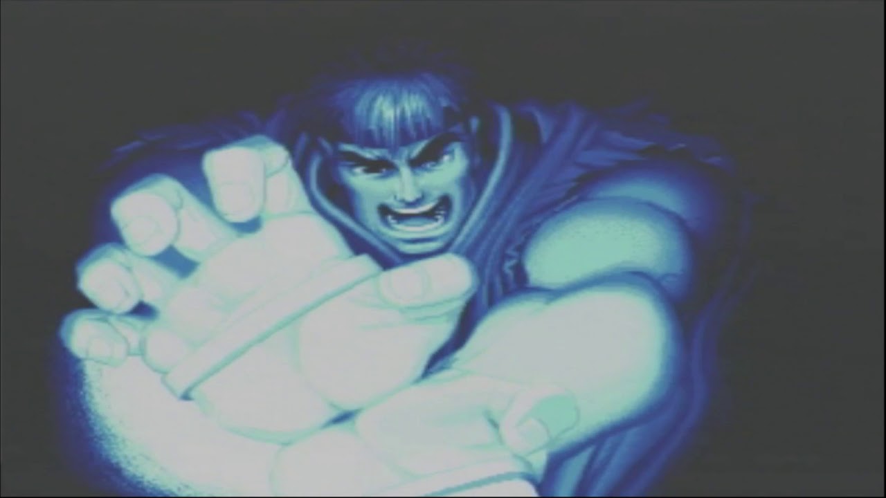 Hyper Street Fighter II The Anniversary Edition - PS2 - Training Mode Play (No Commentary)