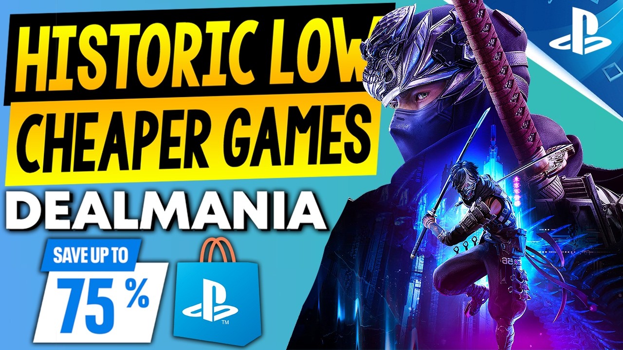 TONS of Great HISTORIC LOW PRICES PSN DEALMANIA Sale PS5/PS4 Game Deals EVEN CHEAPER!