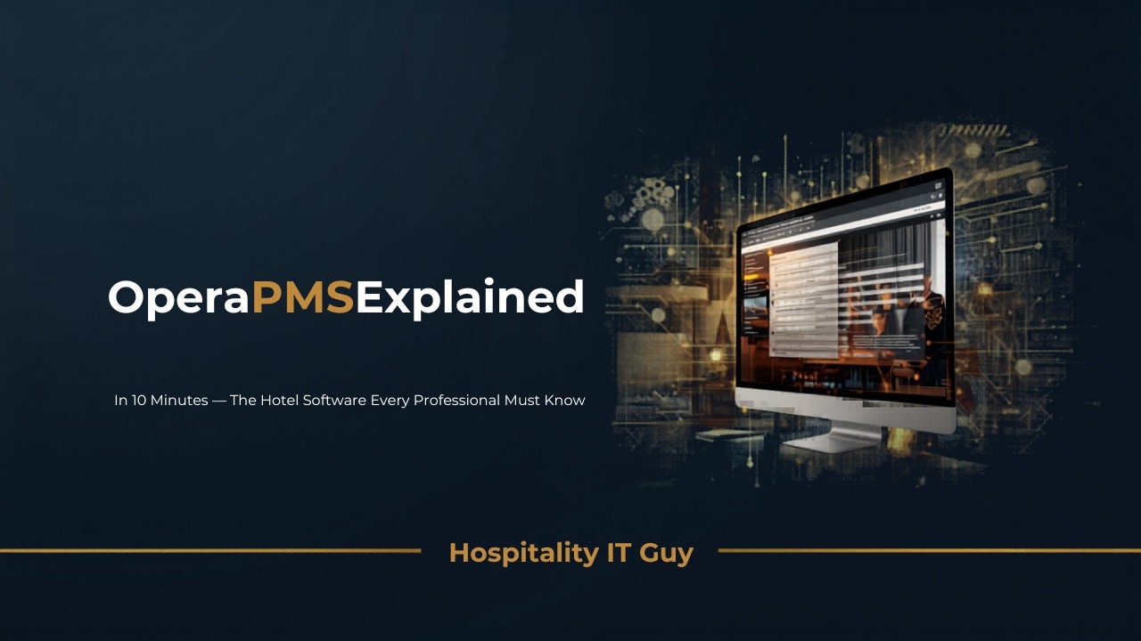 What is Opera PMS? The #1 Hotel Software Explained Simply