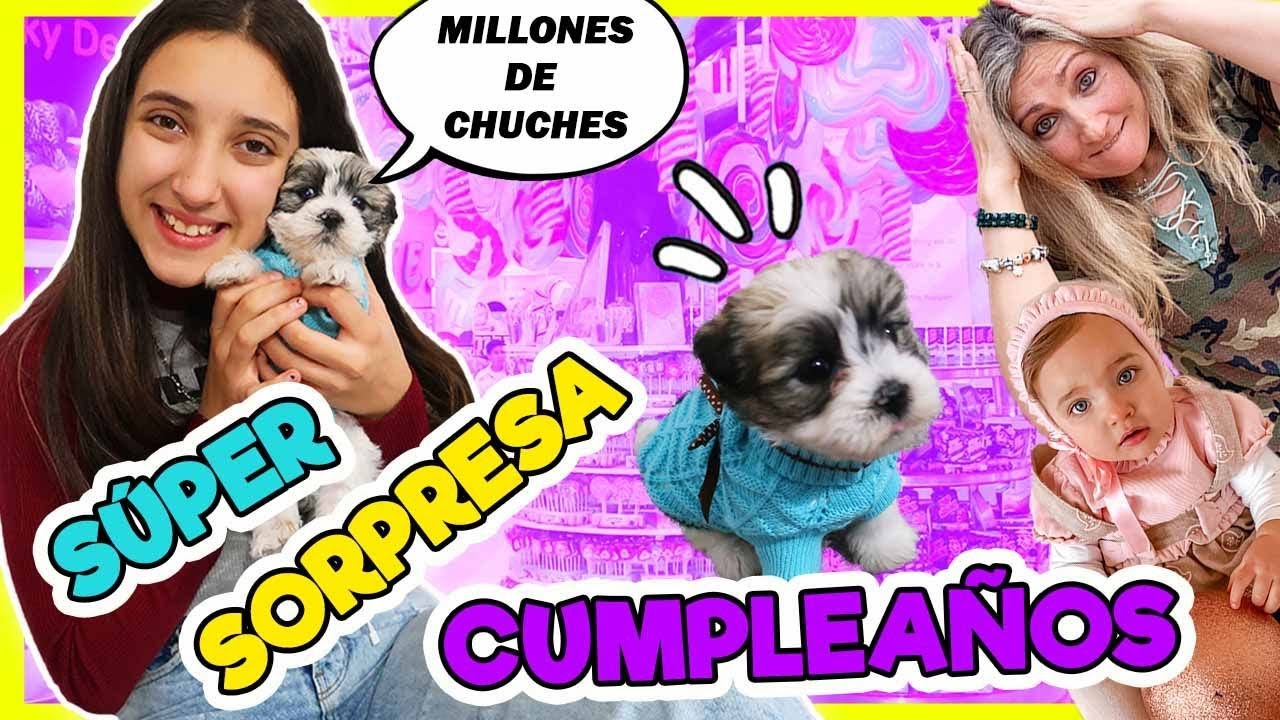 🍭 SÚPER SORPRESA CUMPLEAÑOS de NOA + de 1000 CHUCHES y NUEVO MIEMBRO de la FAMILIA 😍 VLOGS DIARIOS