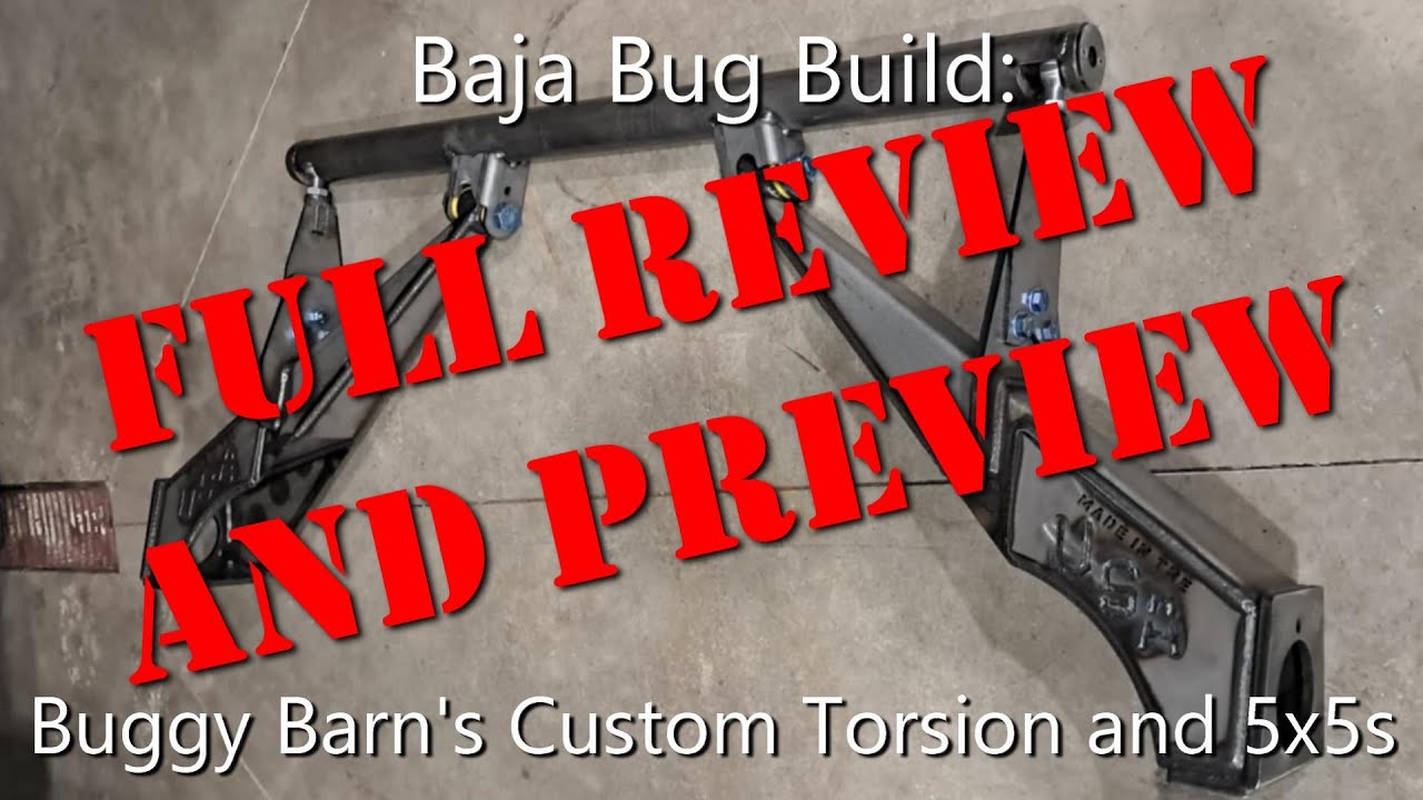 VTec Baja Bug Build (ep 65): The NEW 5x5 (Micro Stubs) Rear Suspension!