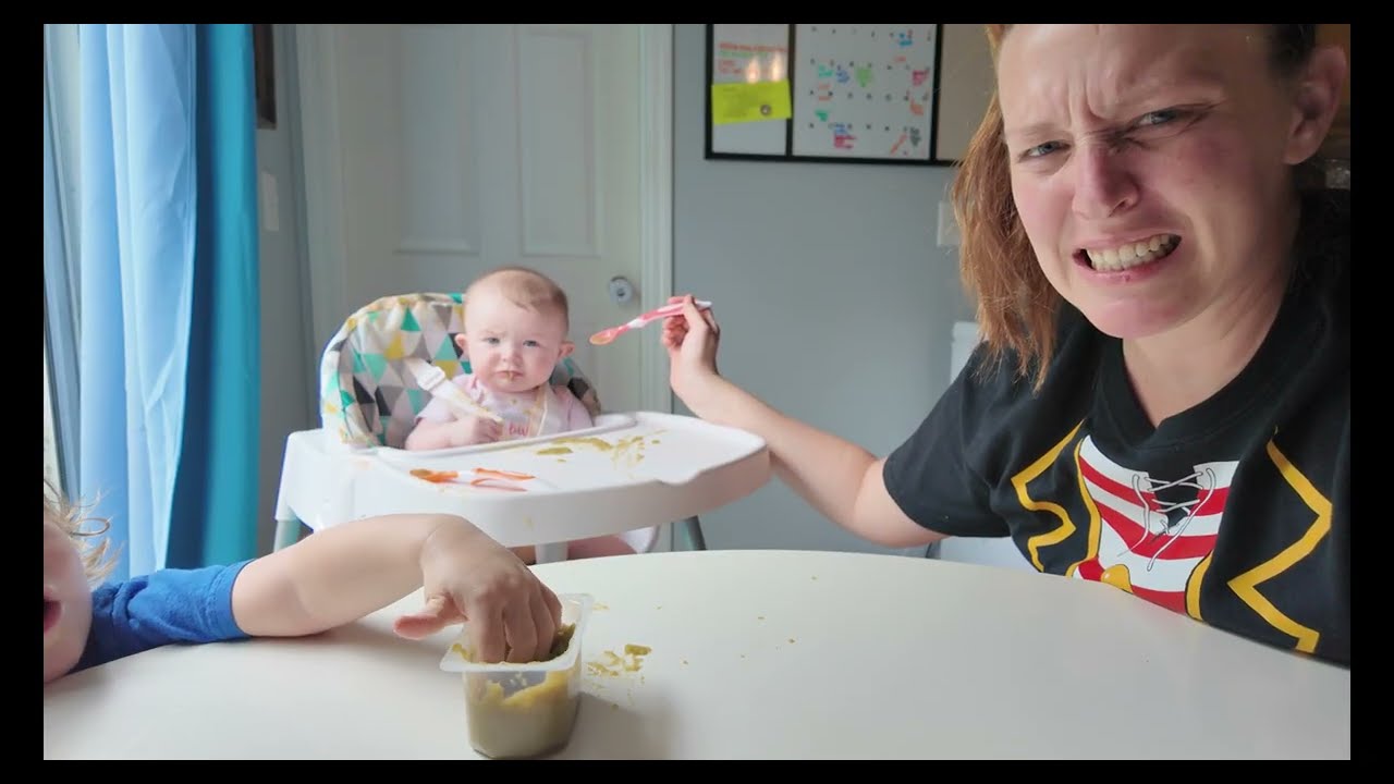 Feeding Kenna For The First Time!!