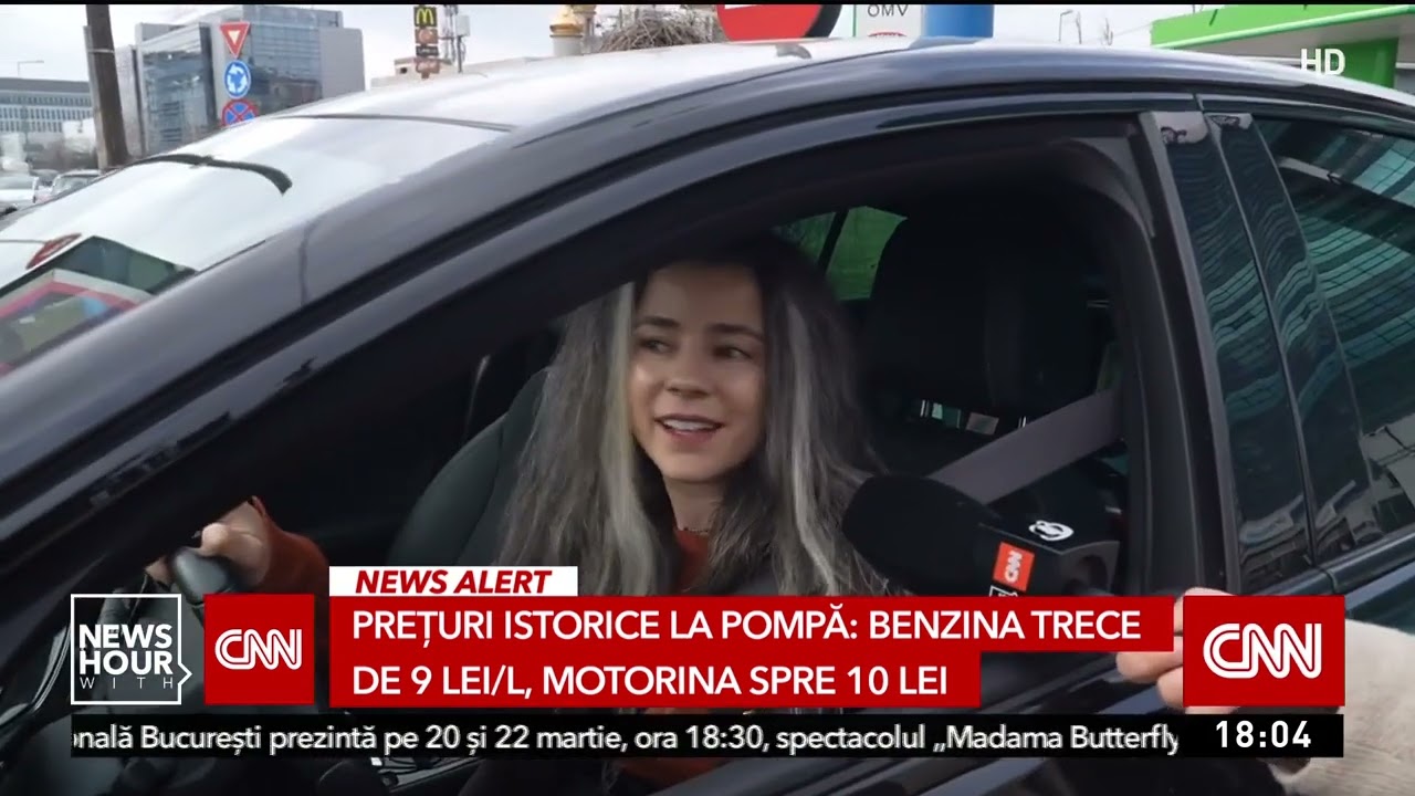 Prețuri istorice la pompă: Benzina trece de 9 lei/l, motorina spre 10 lei
