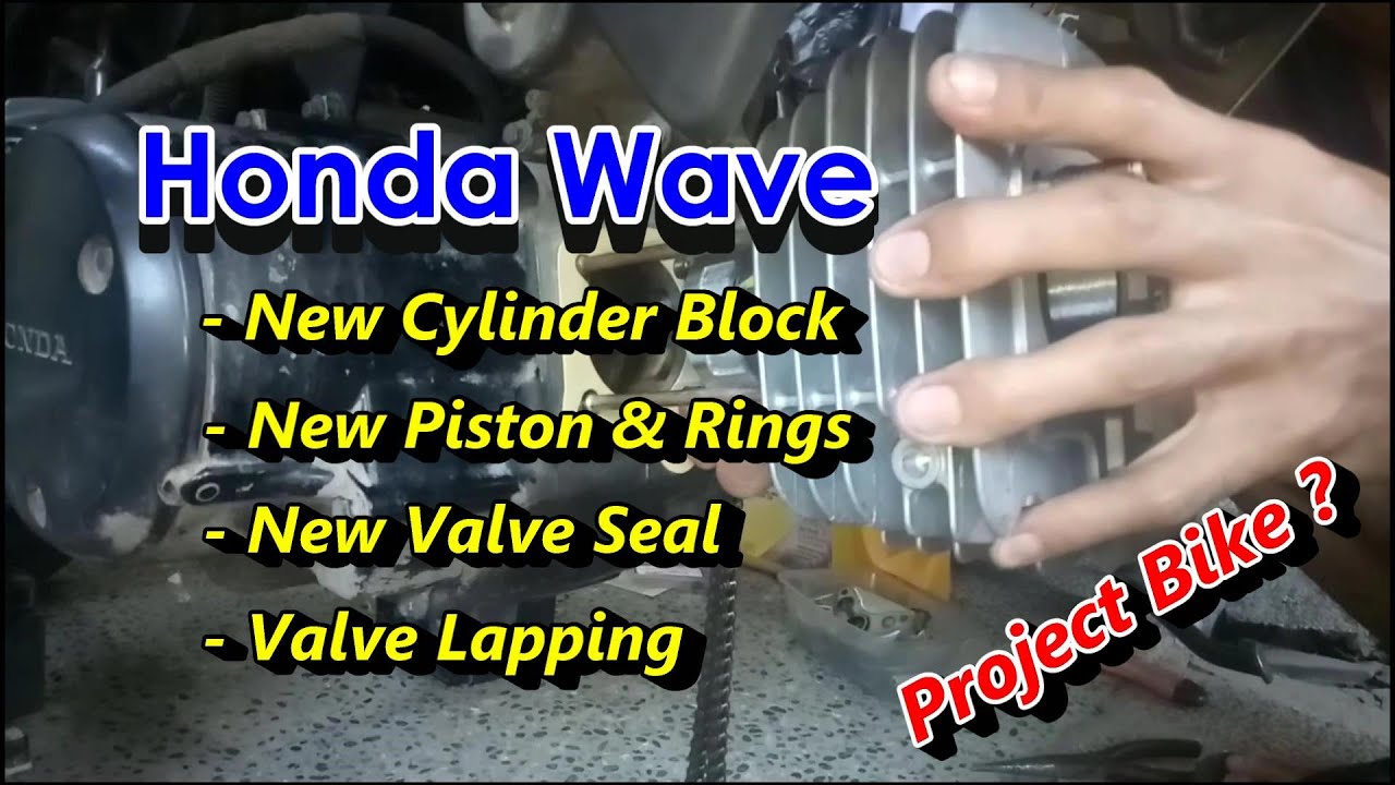 Honda Wave 100 Engine Overhaul