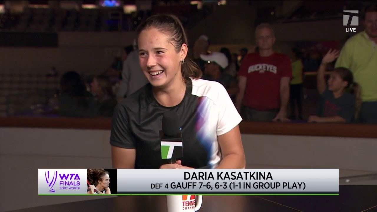 Daria Kasatkina: 2022 WTA Finals Second Round Robin Win Interview