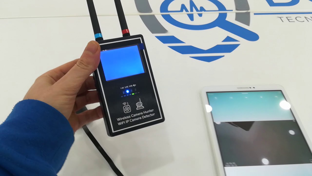 Rilevatore di Microcamere Wireless e IP WIFI con Monitor LCD Part 2