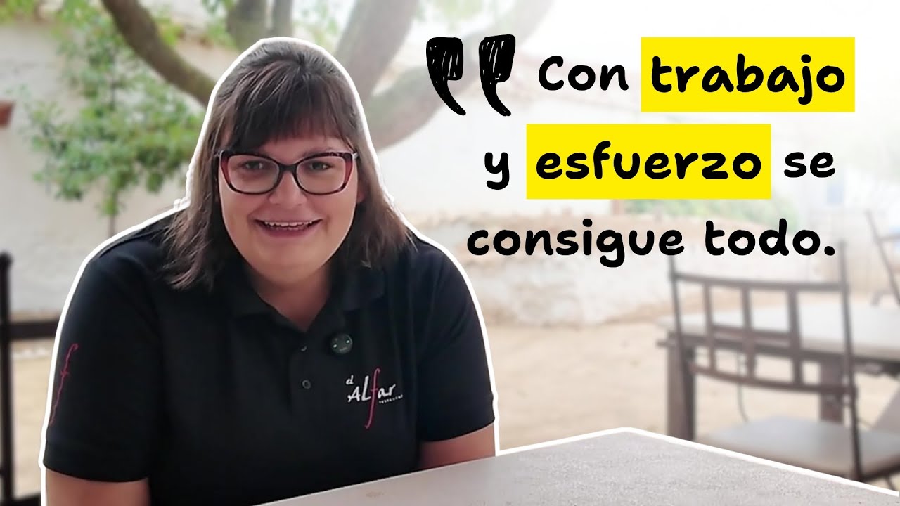 Estefanía y El Alfar | Una historia real de EMPLEO con apoyo