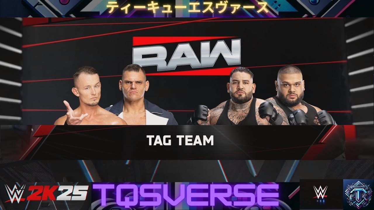 IMPERIUM VS AOP (C). RAW. WWE 2K25. TQS