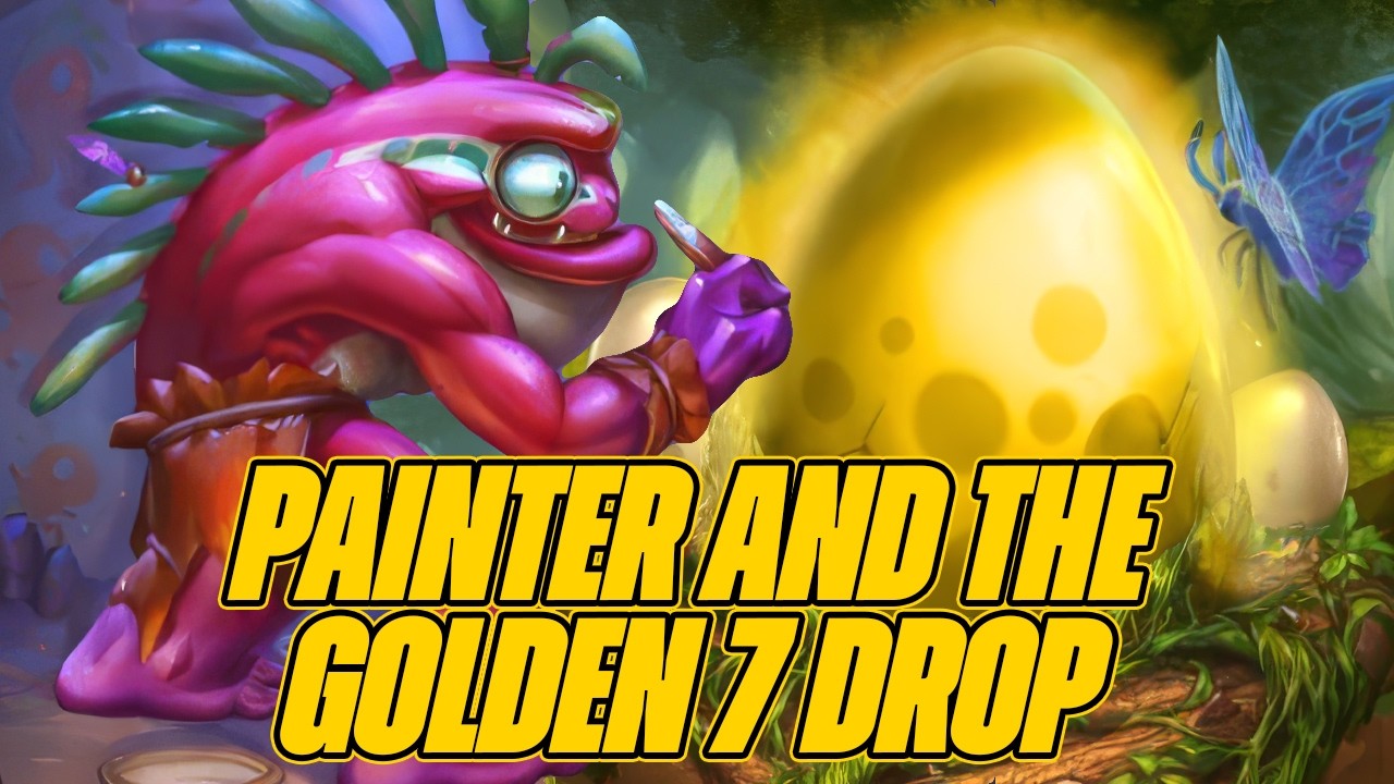 The Story of The Big Timewarped Painter And The Golden 7 Drop