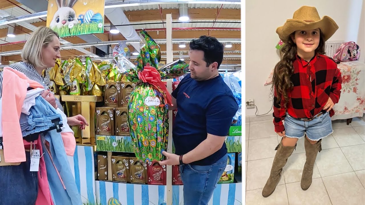 OVO DE PÁSCOA GIGANTE + CARINA DESFILOU
