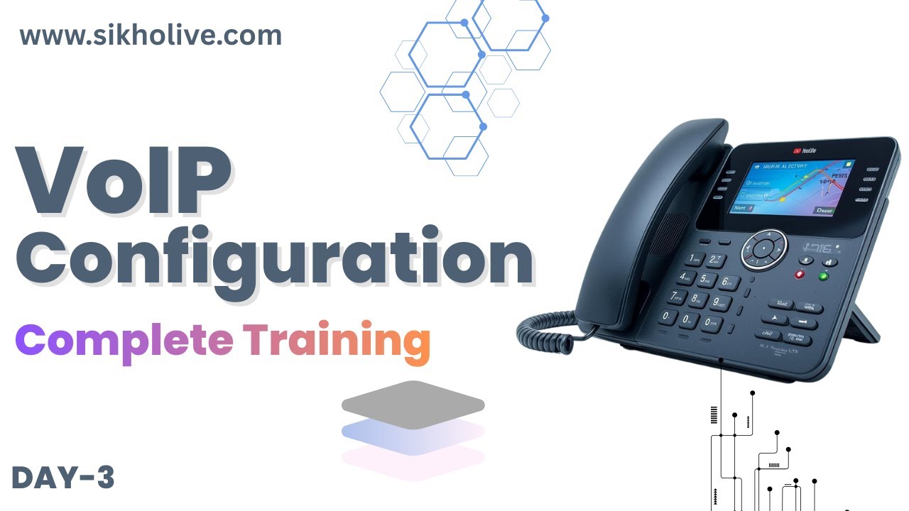 VoIP Configuration Step-By-Step | Complete Practical Lab Tutorial | www.sikholive.com