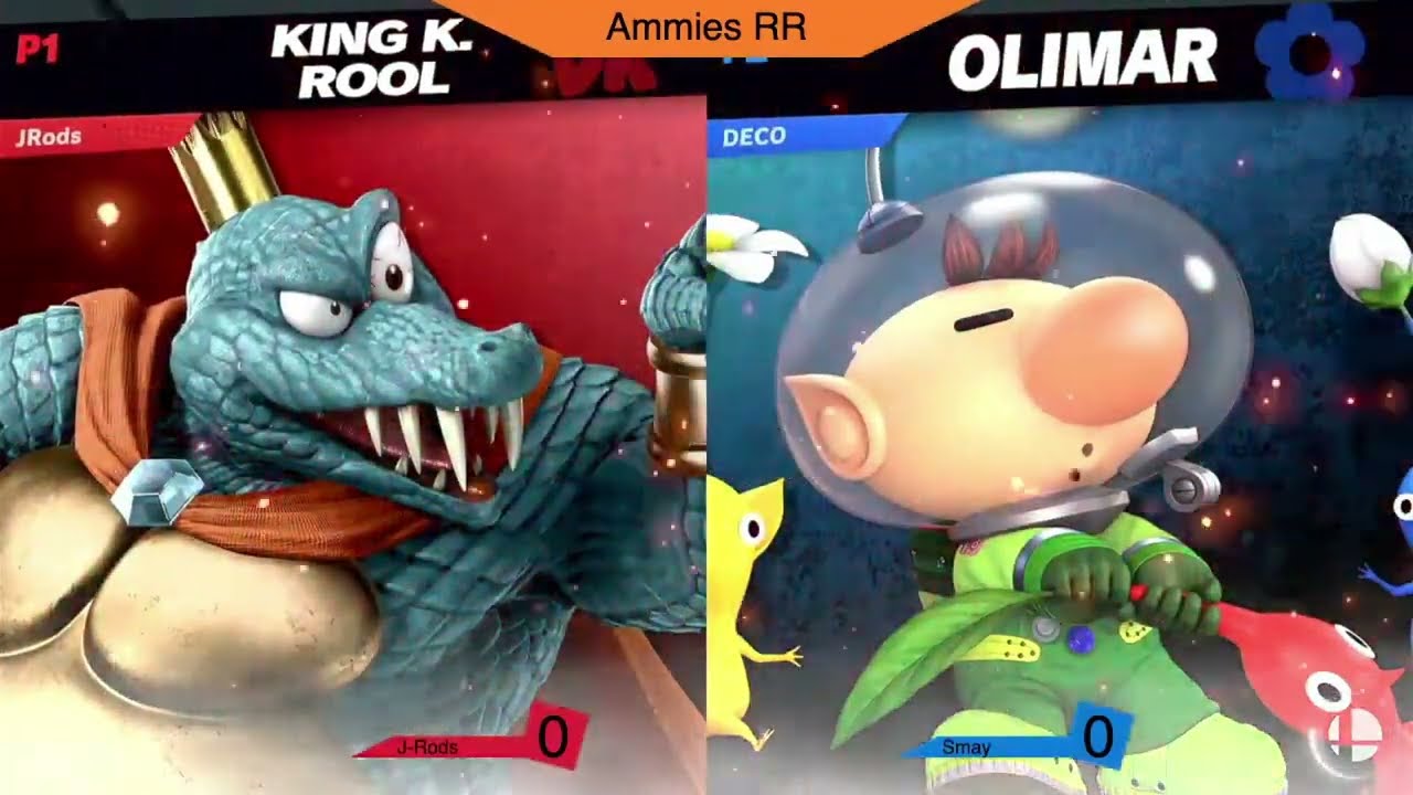 J-Rods (King K. Rool) против Smay (Olimar) - Off The Rails 3 [Полуфинал проигравших]
