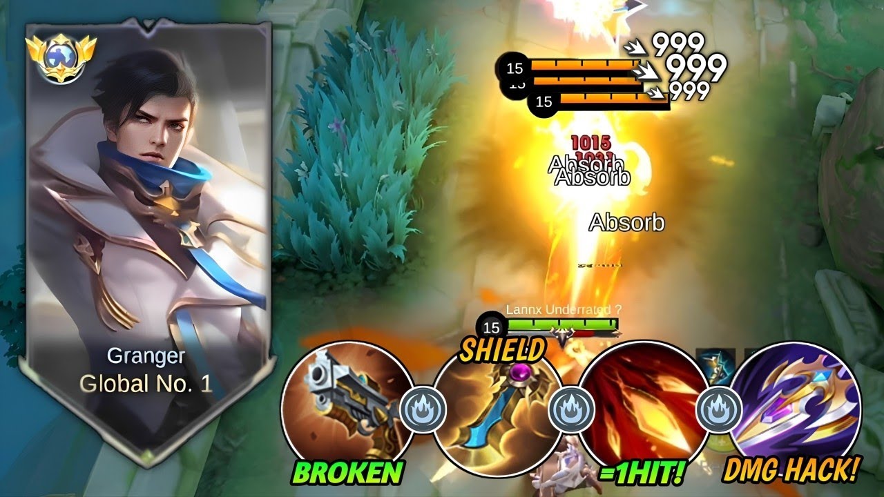 GRANGER BRUTAL DAMAGE FULL DAMAGE BUILD AND SUSTAIN IN SOLO RANK NEW SEASON 40🔥
