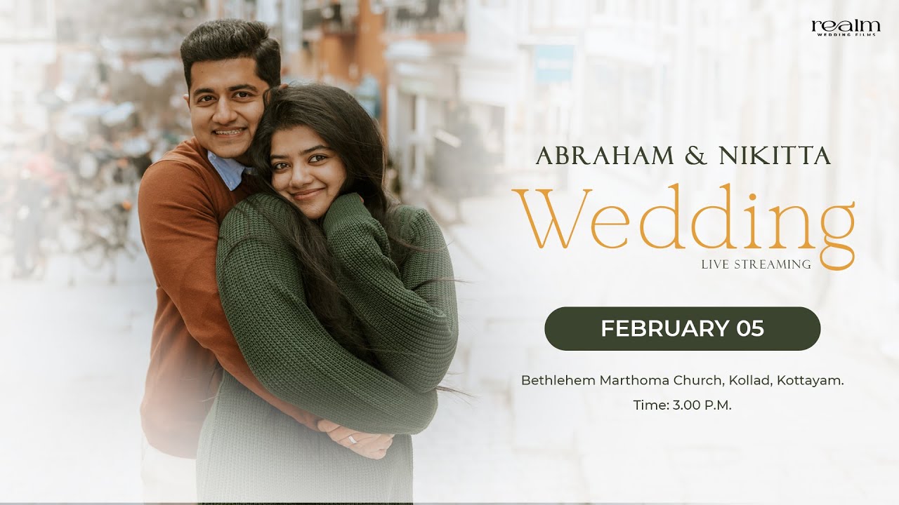 Abraham & Nikitta | Wedding Ceremony - Live Streaming - Realm Wedding Films