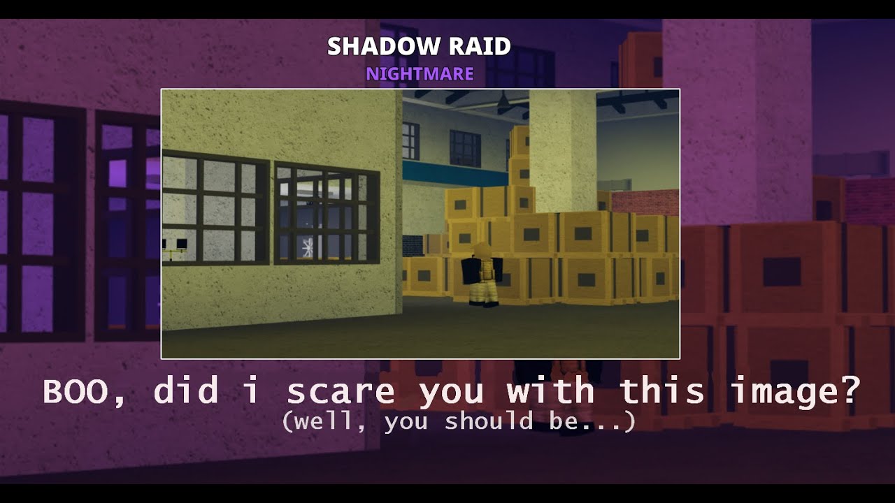 very much tutorial on shadow raid in notoriety