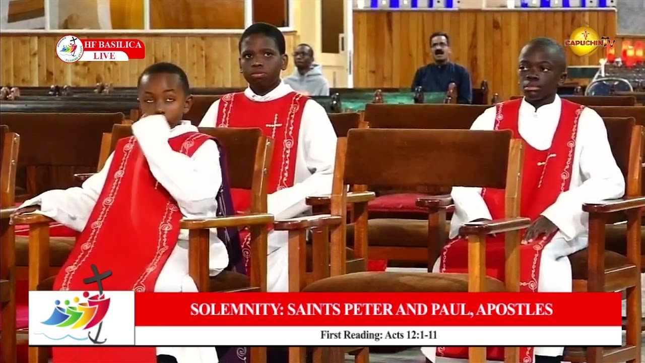 29-06-2025 | CAPUCHIN TV LIVE | SHEREHE: WATAKATIFU PETRO NA PAULO, MITUME 8AM MASS