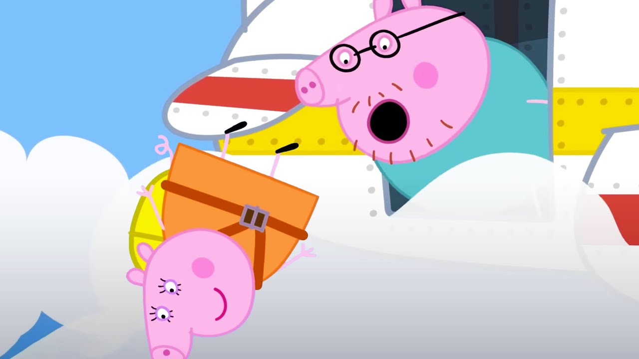 Mama und Papa Schwein machen einen Fallschirmsprung! ✈️ Peppa-Wutz Volle Episoden |