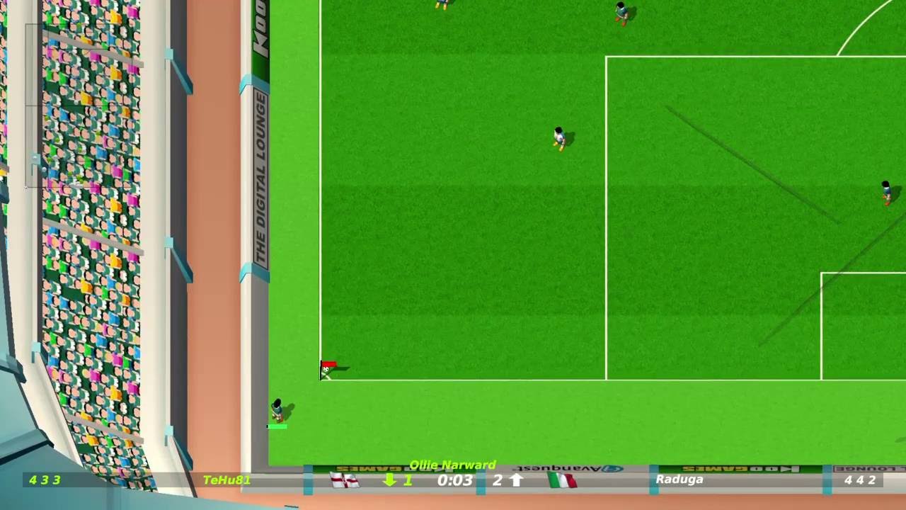 Dino Dini's Kick Off Revival Corner Kick Goal
